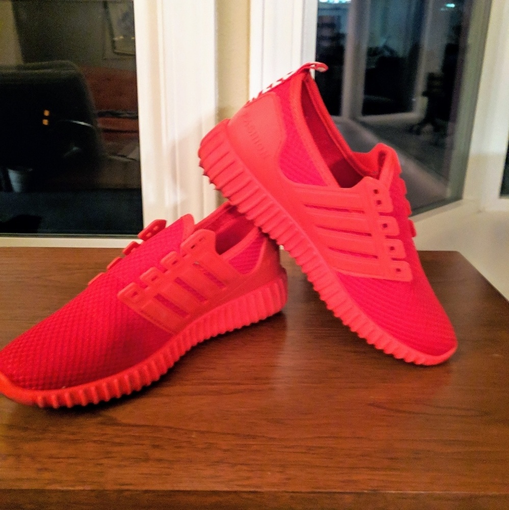 Red Athletic Sneakers